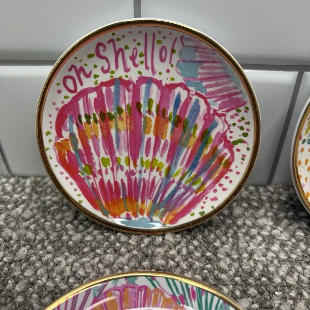 Lilly Pulitzer coasters are